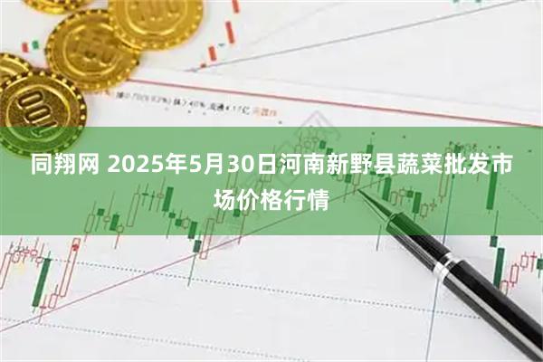 同翔网 2025年5月30日河南新野县蔬菜批发市场价格行情
